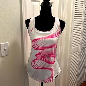New Balance cancer awareness fitness tank